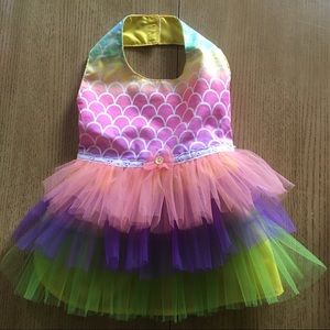 Handmade Brand New Mermaid Tulle Dog Pet Dress